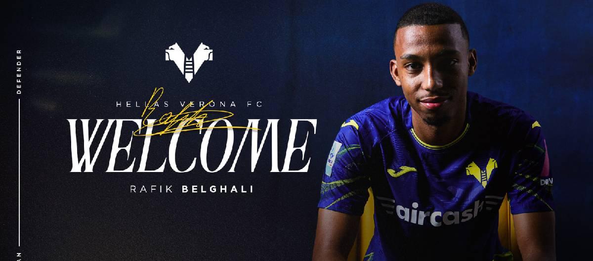 Verona announces the signing of Rafik Bergari, with the two sides signing a contract until June 2029