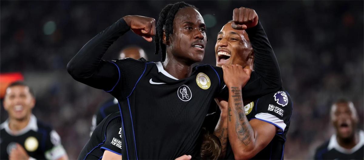 英超联赛——若昂·佩德罗建功　切尔西5比1战胜西罕