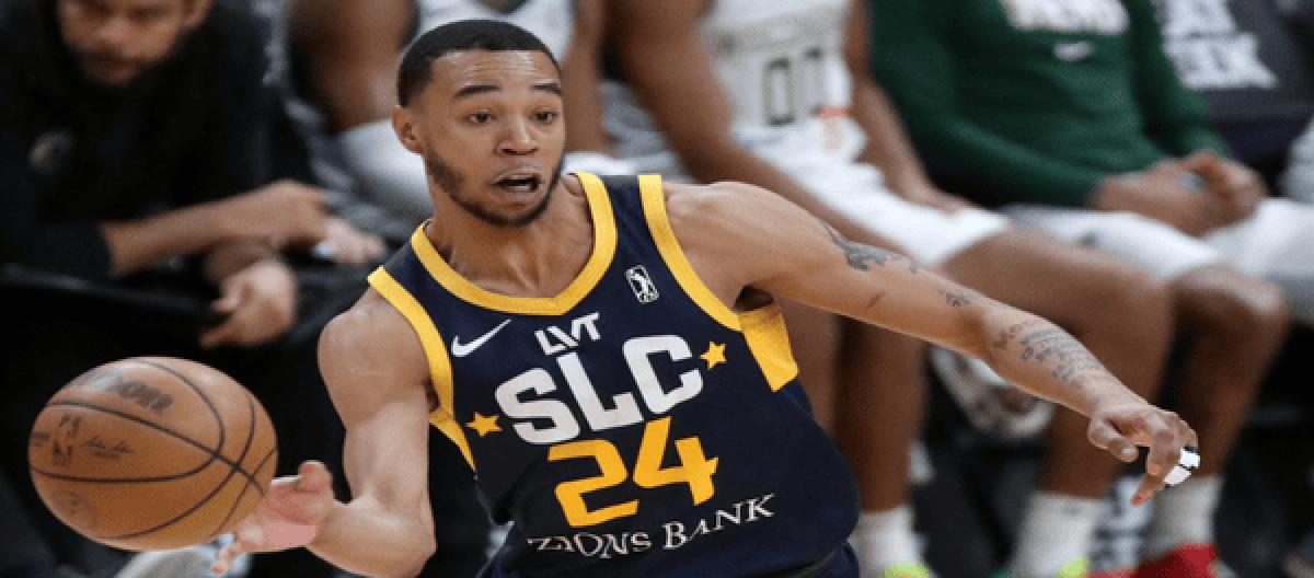 From the Jazz to the Warriors, Taveon Kinsey has a turning point in the new season