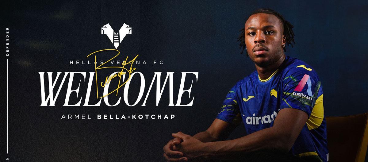 Southampton's Germany international defender Armel Bella-Kotchap joins Hellas Verona on-loan..