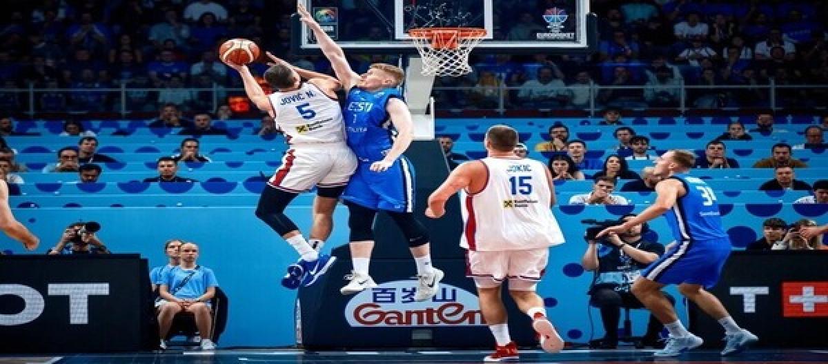 Jokic played efficiently as Serbia defeated Estonia in its first match