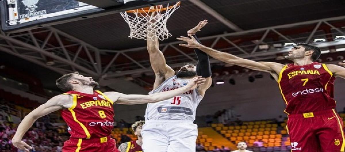 Mamukelashvili's all-around performance helps Georgia beat Spain