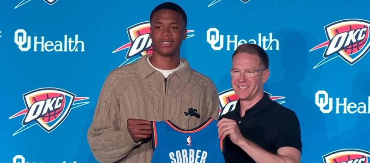 Oklahoma City Thunder suffer a blow as rookie Sauber is out for the season