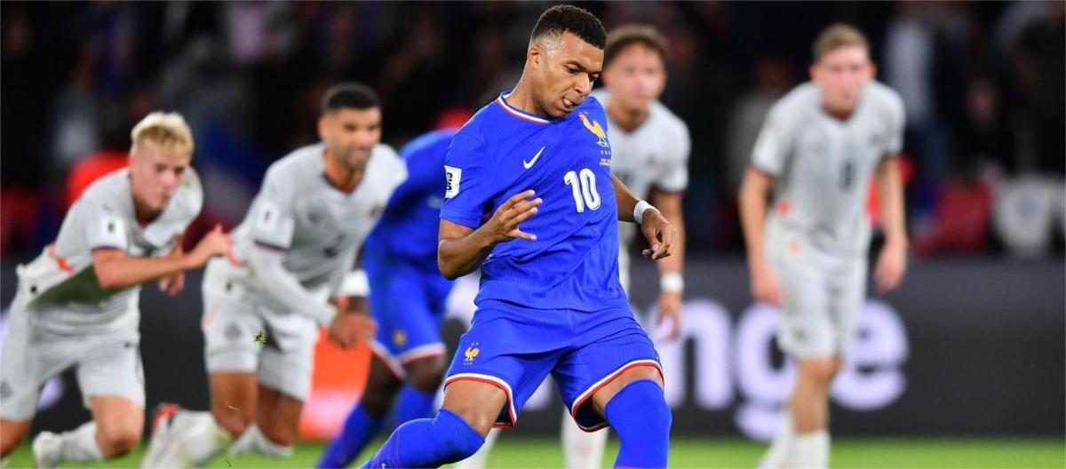 World Cup qualifiers - Mbappé scores as France beats Iceland 2-1