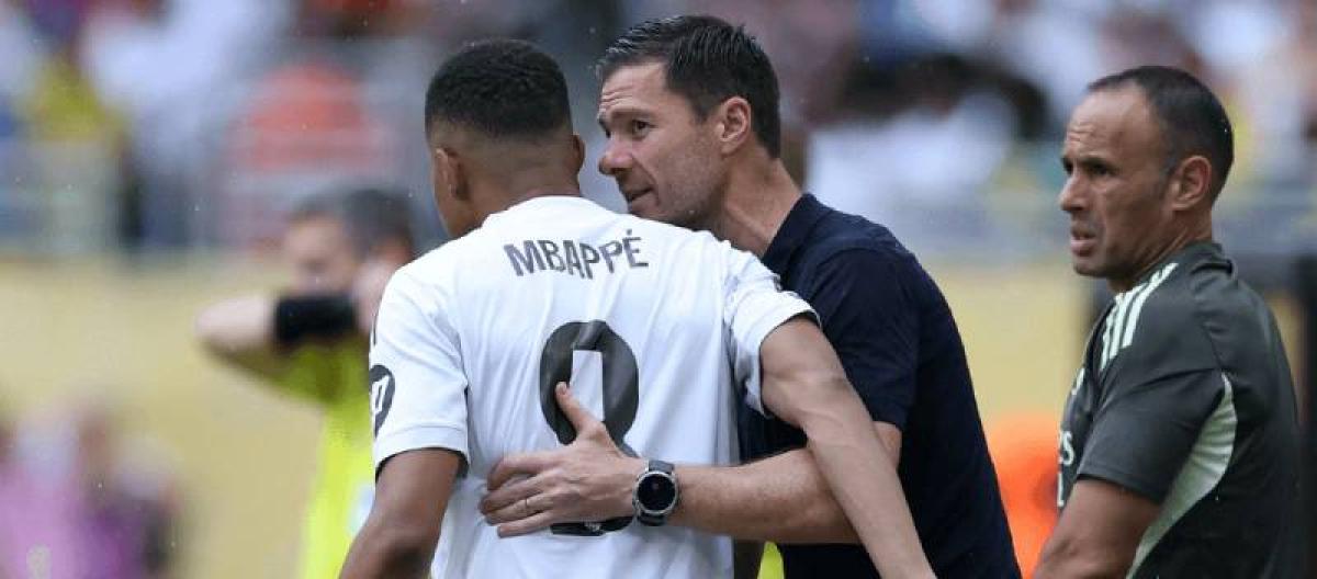Real Madrid coach Alonso praises Mbappé for his leadership qualities