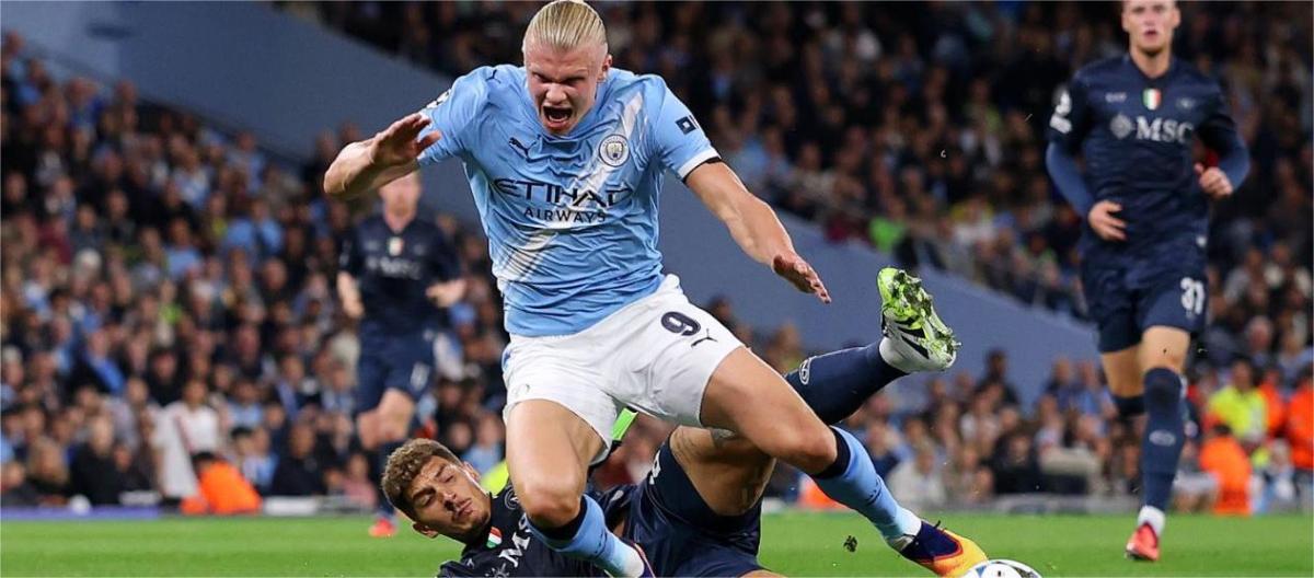 Champions League - Haaland scores as Manchester City beat Napoli 2-0