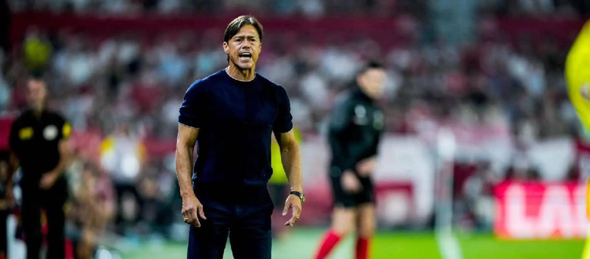 Matías Almeida: Even though we didn't win, this is the direction we're heading