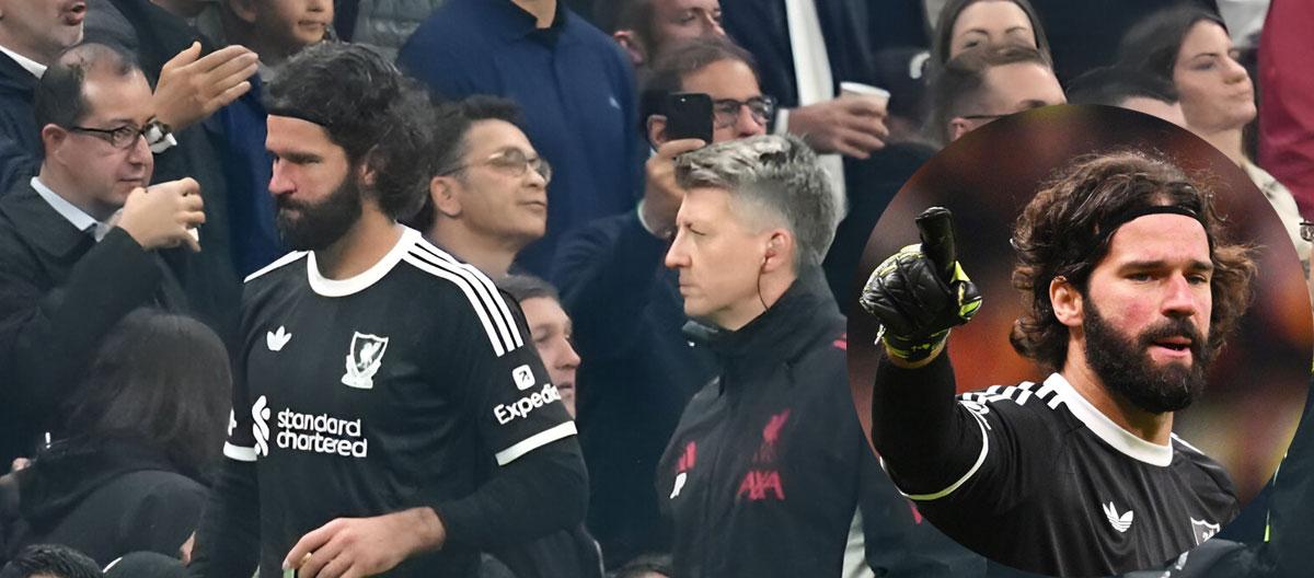 Liverpool goalkeeper Alisson Becker ruled out for at least a month due to a hamstring injury..