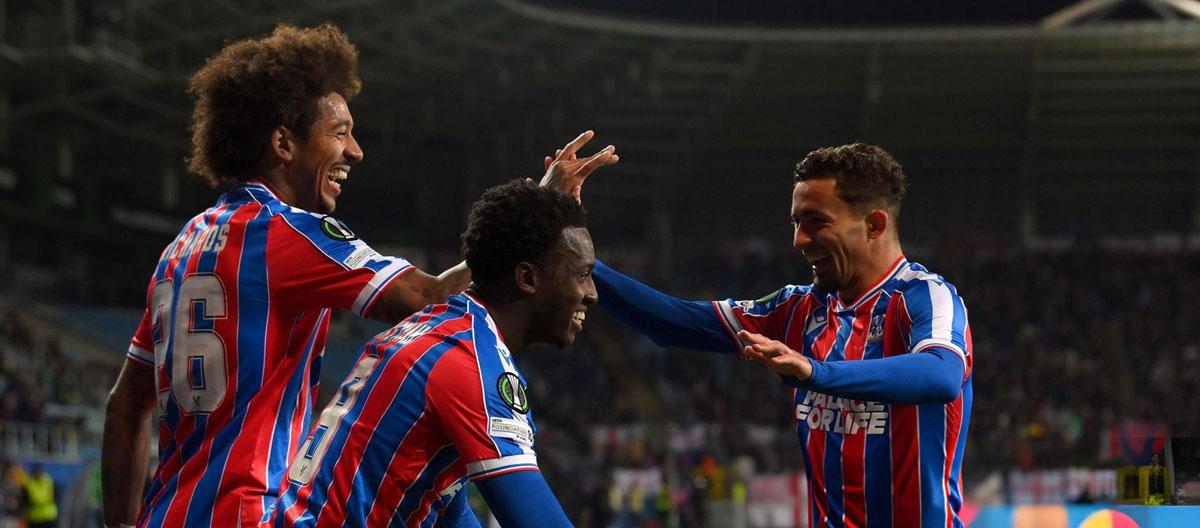 ◤UEFA Conference League◢ Yéremy Pino assists twice as 10-man Crystal Palace set new club record with a 0-2 away win over Dynamo Kyiv..