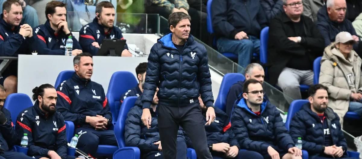 Oliver Glasner admitted the result was difficult to accept, but the team will learn from the defeat