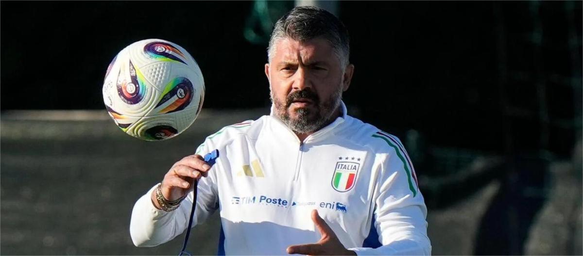 Italy coach Gattuso: I like the way the team is growing