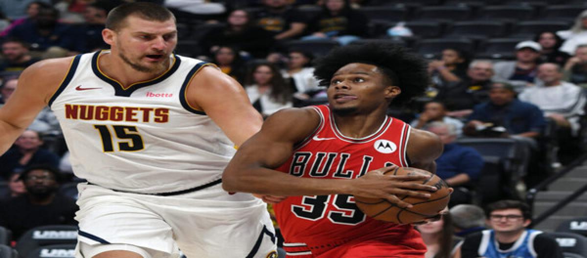 Murray scored 30 points, Jokic nearly had a triple-double, and the Nuggets beat the Bulls 124-117.