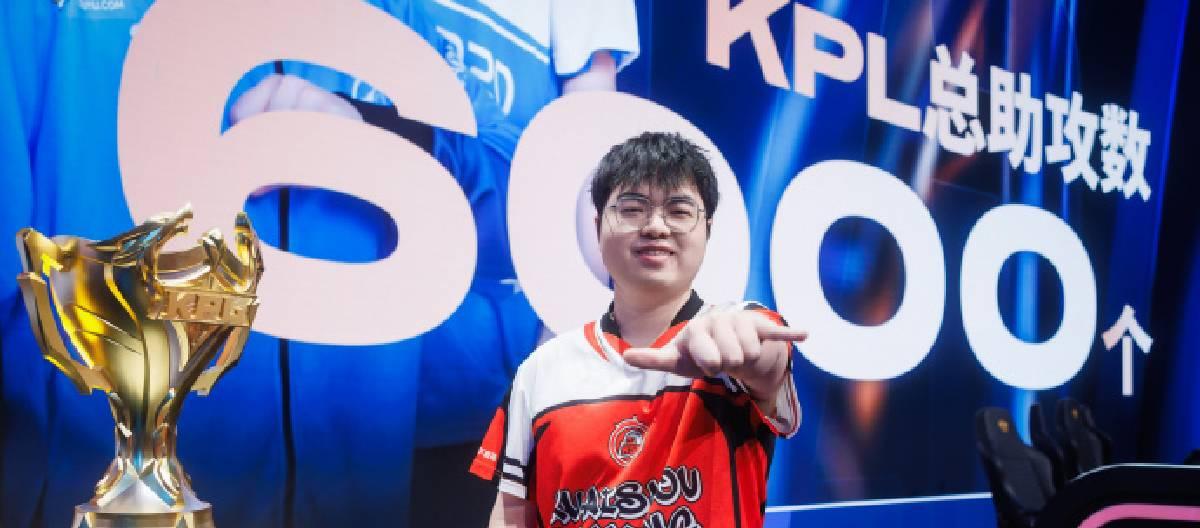 Suzhou KSG player Ziyang achieved his 6,000th career assist