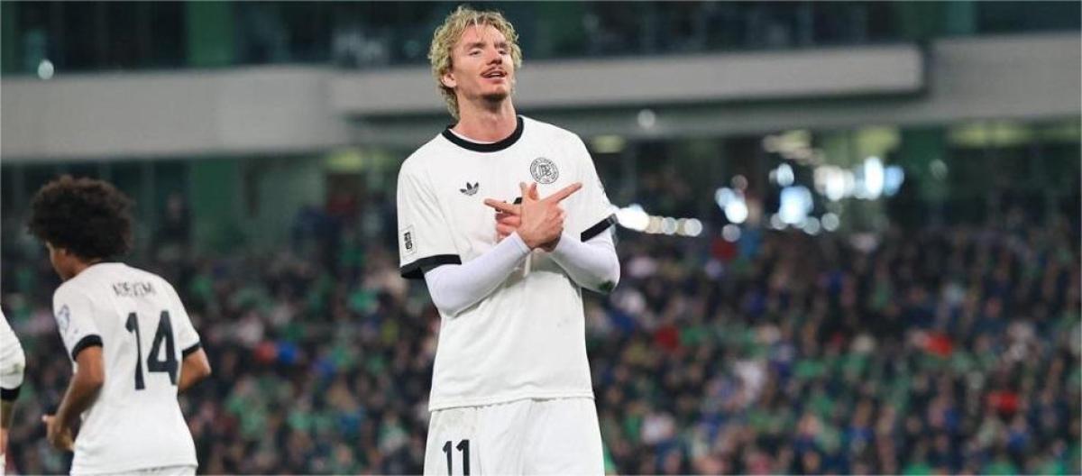 Walter Mader scored his first goal for the German national team and is looking forward to better performances