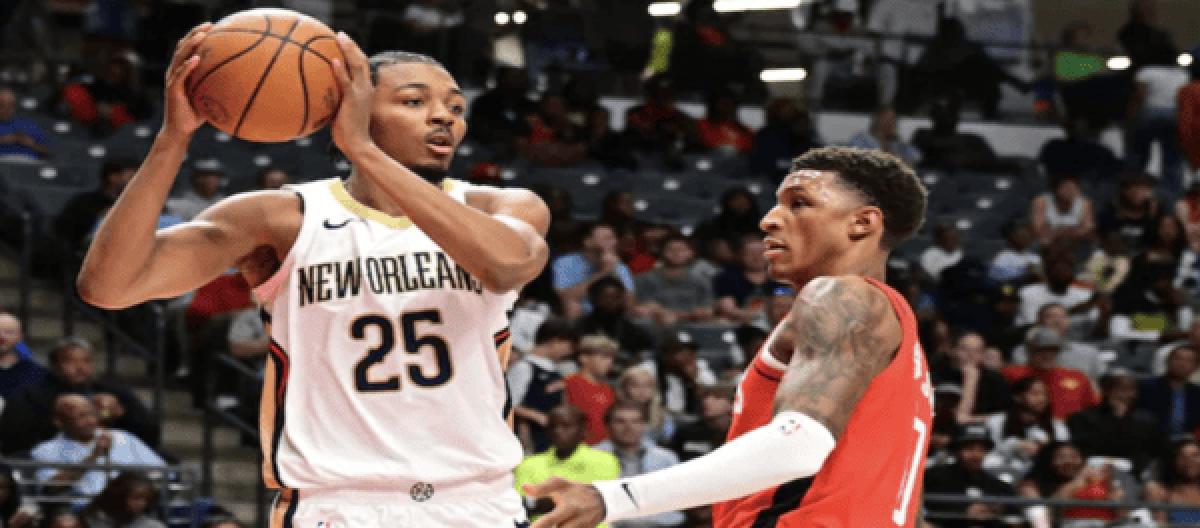 Holiday's near buzzer-beater gives Rockets a 130-128 victory over Pelicans