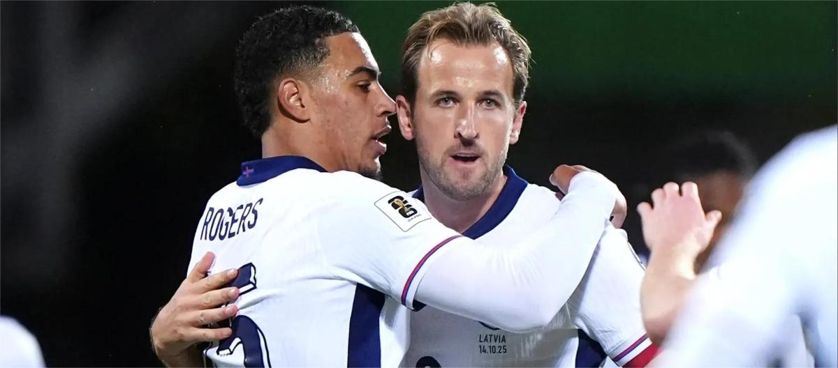 World Cup Qualifiers - Kane scores twice as England defeats Latvia 5-0