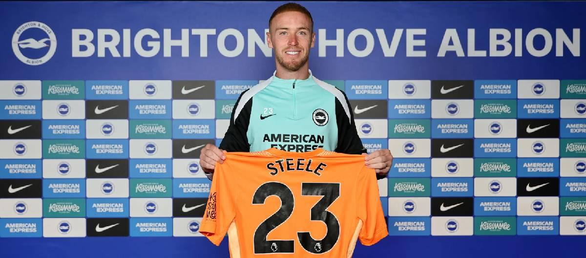 Jason Steele signs new contract with Brighton until June 2027