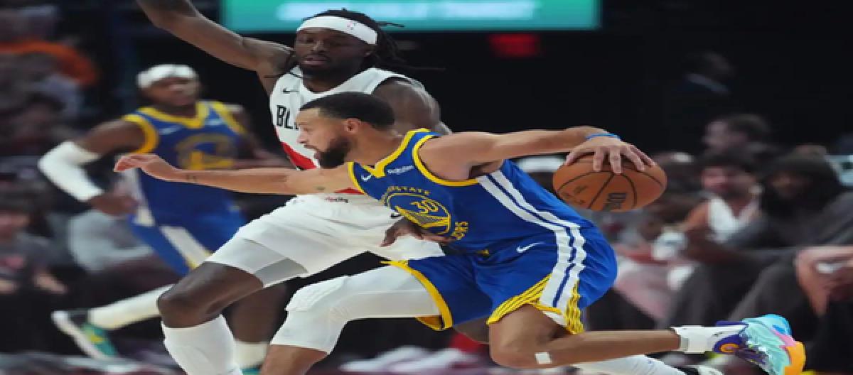 Trail Blazers beat Warriors 139-119, Curry's 35 points were in vain