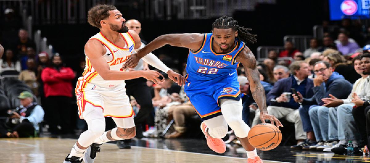 Holmgren scores 31 points as Thunder defeat Hawks 117-100 for their third straight win