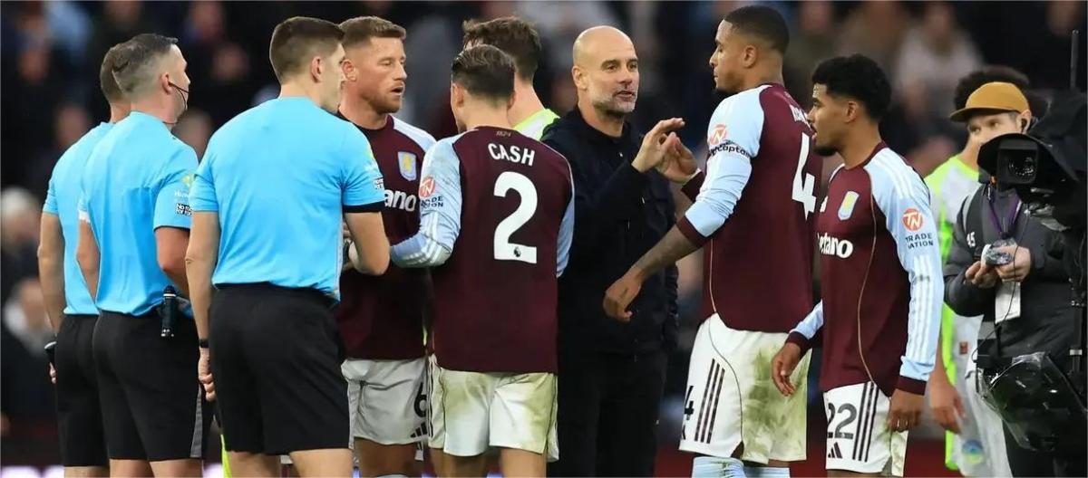 Guardiola not worried about Manchester City's goal scoring problems despite defeat to Aston Villa