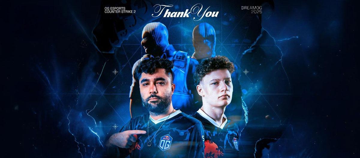 反恐精英2：OG战队将狙击手nicoodoz和游戏指挥Chr1zN下放至替补席。