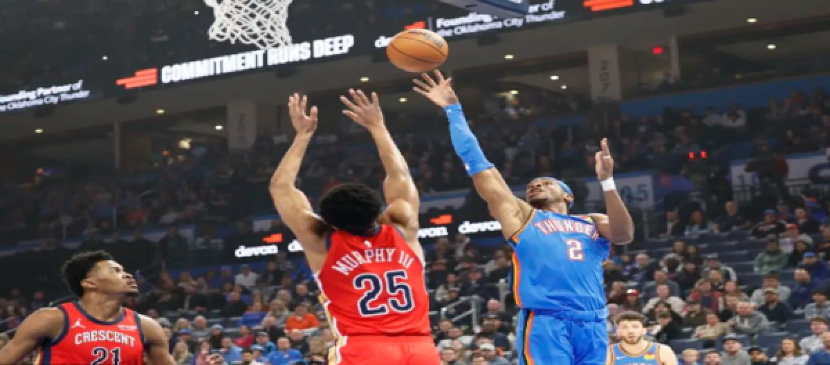 Shai Gilgeous-Alexander scored 30 points as the Thunder defeated the Pelicans 137-106, extending their winning streak to seven games.