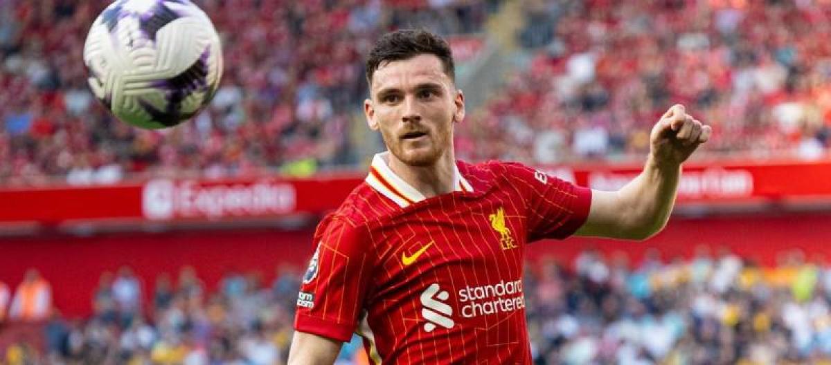 Andrew Robertson: It's too early to talk about the title race; Liverpool currently needs to maintain consistent performances and secure points.