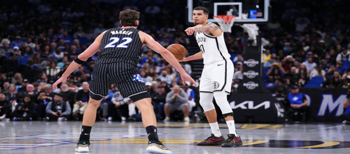 The Magic rallied to defeat the Nets 105-98, with Wagner's crucial three-pointer securing the victory.