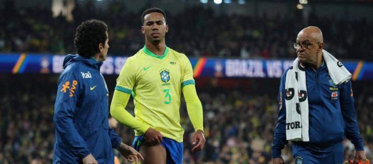 Arsenal's defensive linchpin Gabriel is likely to be sidelined for two months with a thigh injury.