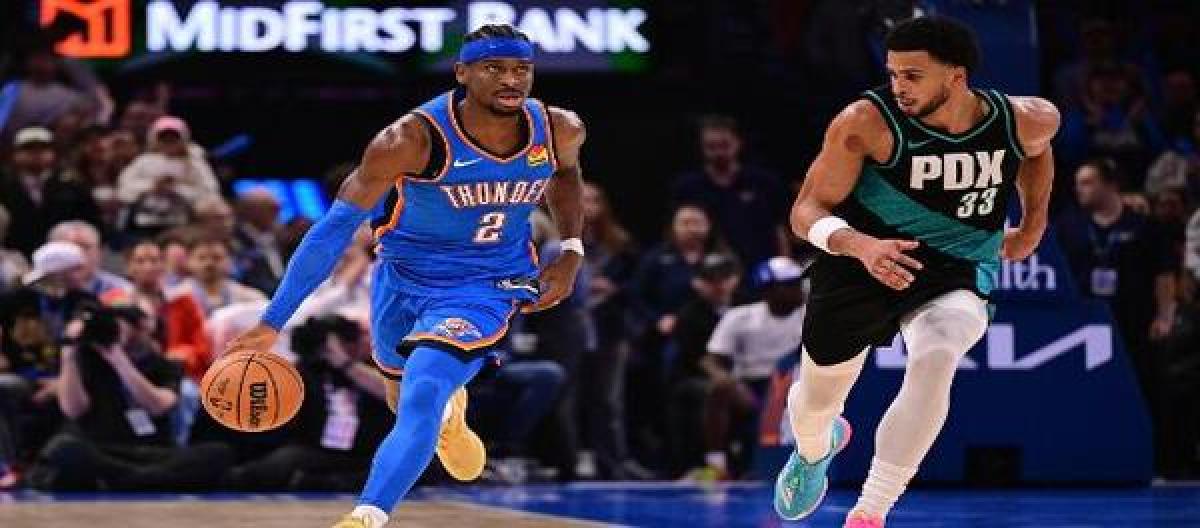 Alexander scored 37 points as the Thunder defeated the Trail Blazers 122-95.