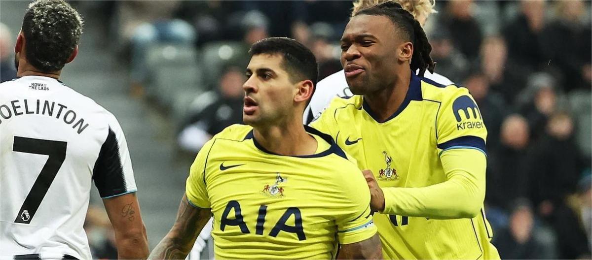 Premier League – Romero scores twice as Tottenham Hotspur draw 2-2 with Newcastle United.