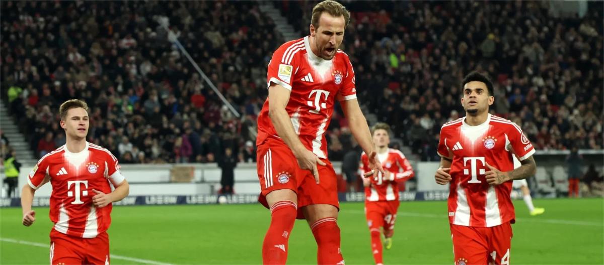Bundesliga – Kane scores hat-trick as Bayern Munich thrashes Stuttgart 5-0