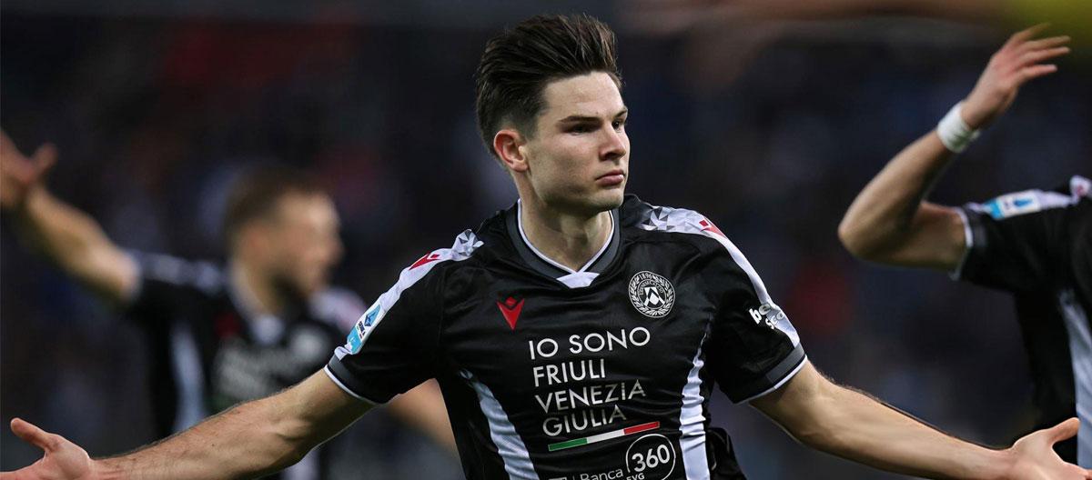 ◤意甲◢ 乌迪内斯凭借尤尔根·埃克伦坎普的精彩进球，以1-0爆冷击败那不勒斯。