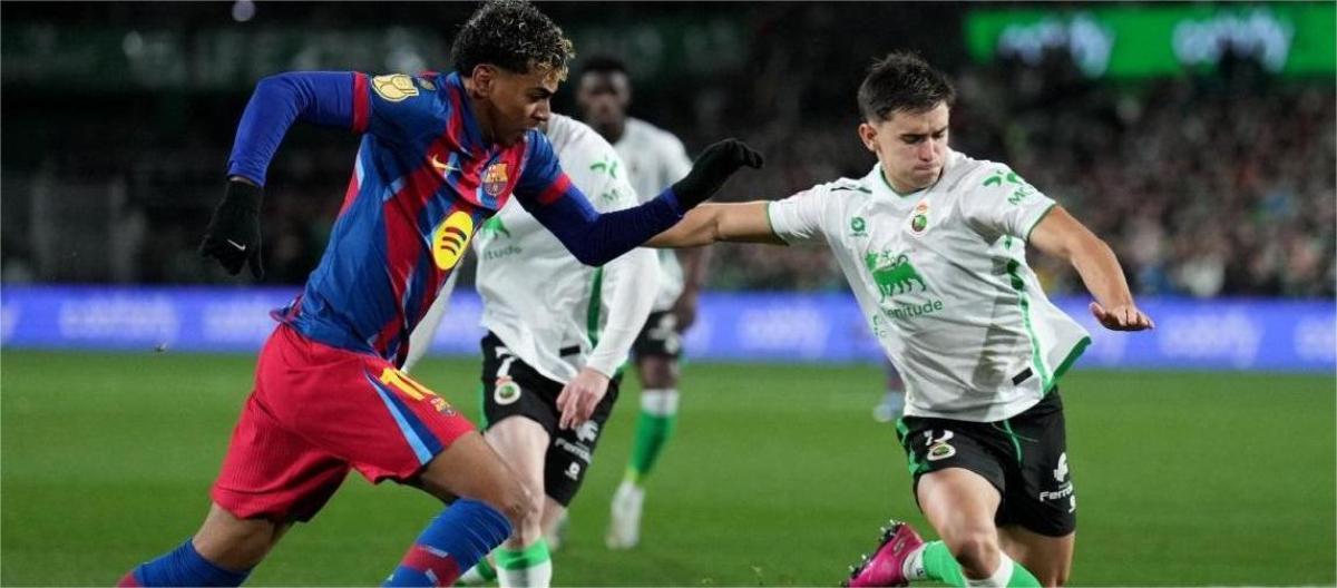 Spanish Copa del Rey – Ferran Torres scores as Barcelona beat Racing Santander 2-0.