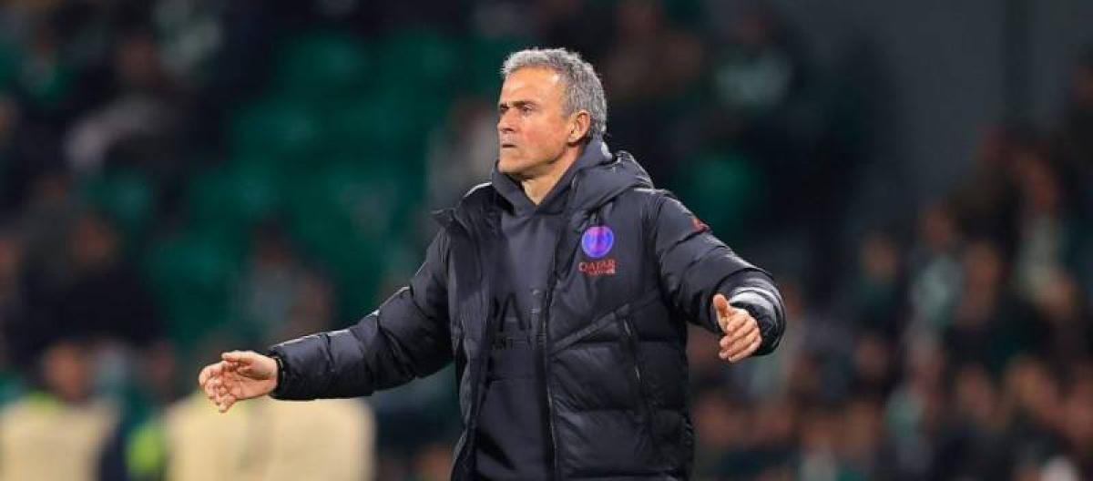 Paris Saint-Germain coach Luis Enrique still praised the team's performance despite their defeat in Lisbon.