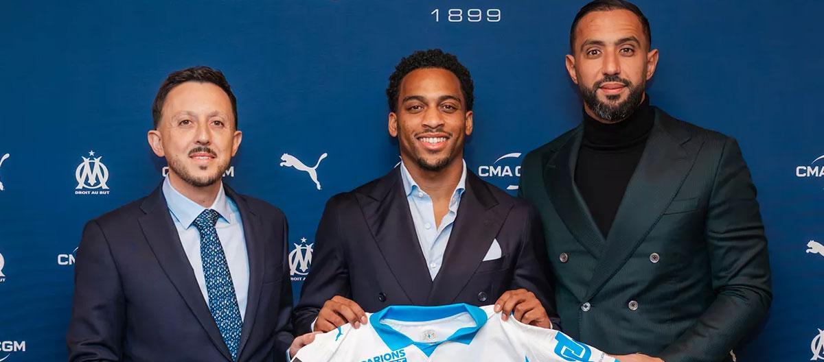 Marseille officially completes the signing of Feyenoord's Netherlands international center midfielder Quinten Timber..