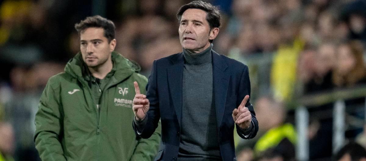 Marcelino admitted that despite the team's excellent performance, luck was not on their side.