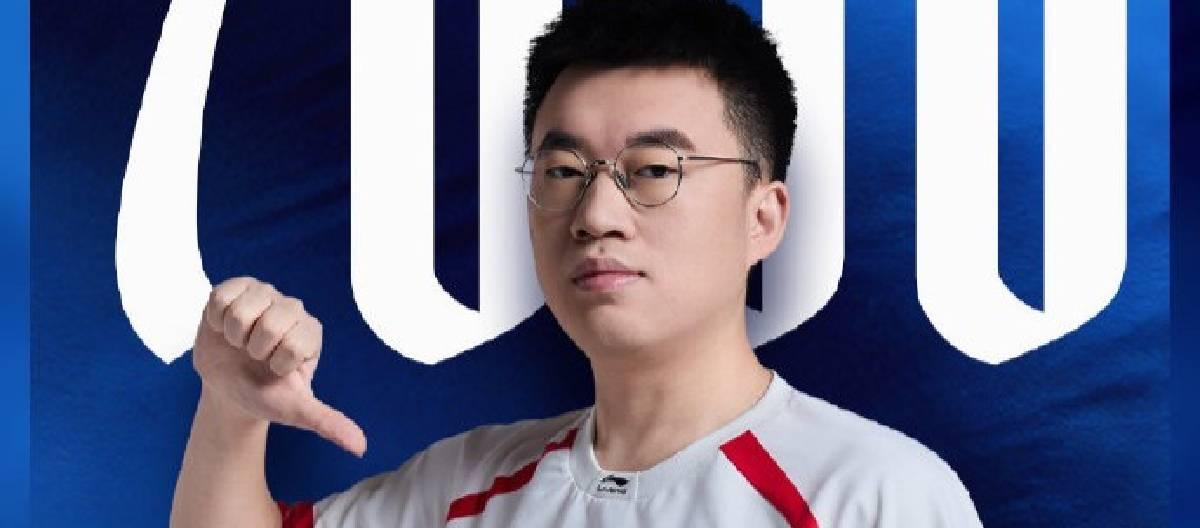 Xiaohu reached the milestone of 7000th career assists using Orianna.