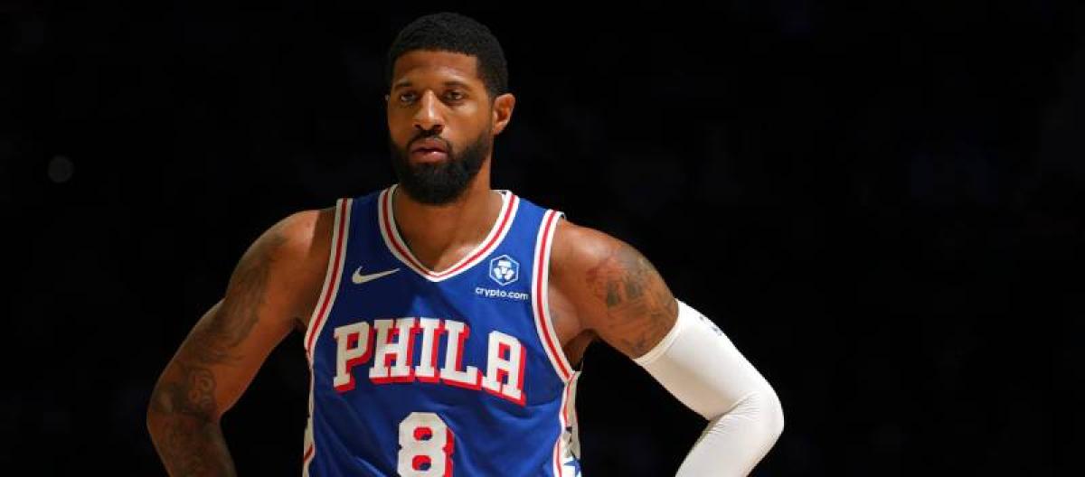 Paul George apologizes for 25-game suspension due to accidental drug use.