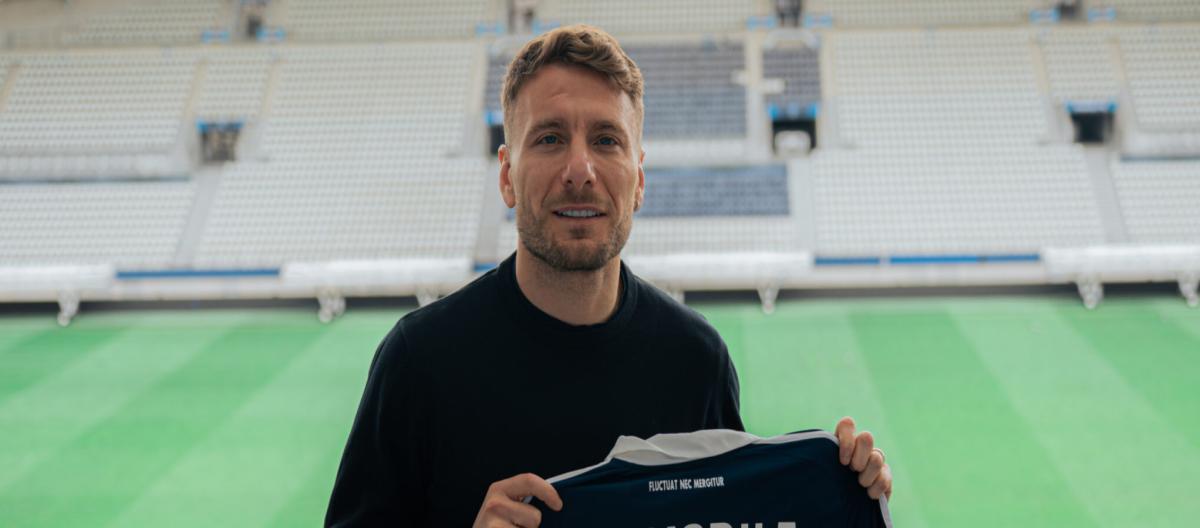 Paris Saint-Germain has secured Ciro Immobile on a 1+1 contract, after he transferred from Bologna.