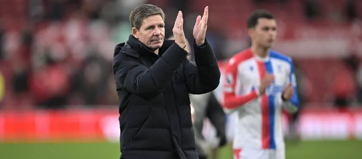 Oliver Glasner: I was very impressed with the team's performance in the game, which makes me look forward to the rest of the season.