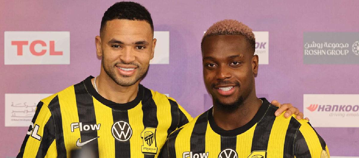 Al-Ittihad officially announce the signing of Fenerbahçe and Monaco center forwards Youssef En-Nesyri and George Ilenikhena..
