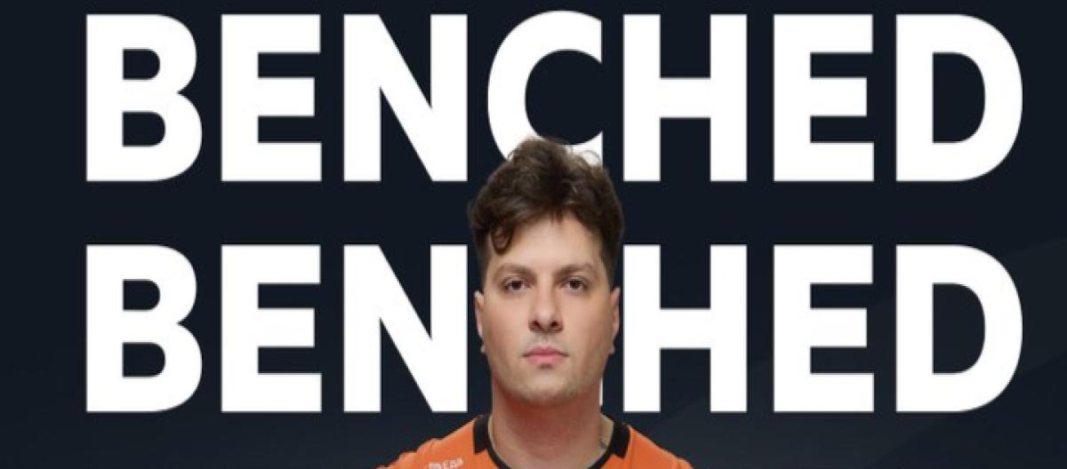 VP Official Announcement: Perfecto, the in-game leader, has been relegated to the bench.