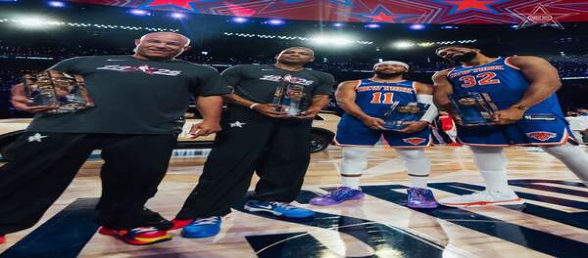 The Knicks' three players combined for 47 points to secure their first championship in 11 years since the tournament's return.