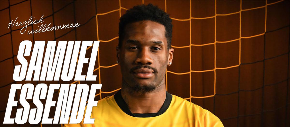 伯尔尼年轻人官宣从奥格斯堡签下刚果（金）国脚前锋塞缪尔·埃森德..