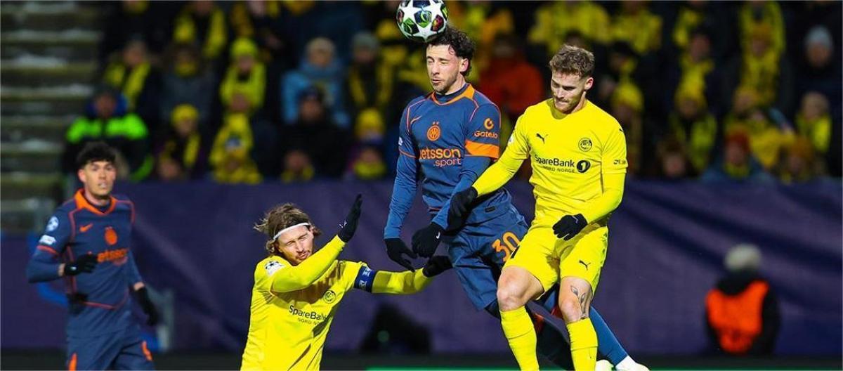 Champions League – Pio Esposito scores as Inter Milan lose 1-3 to Bodø/Glimt