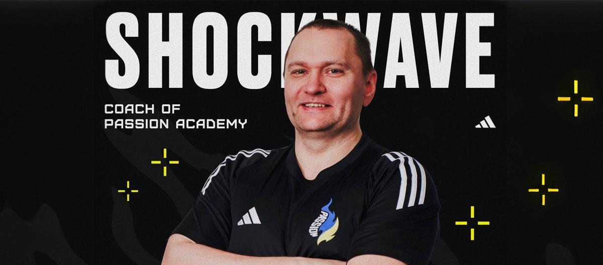 Counter Strike 2: Passion UA officially appoints Shockwave as its academy team's first head coach..