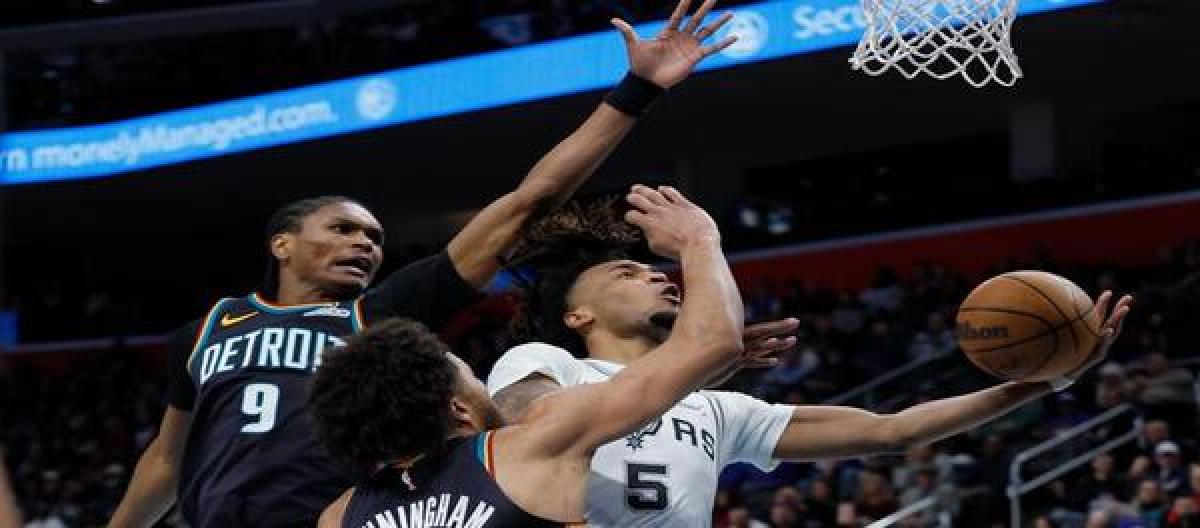 瓦塞尔28分救主 马刺以114-103拿下活塞