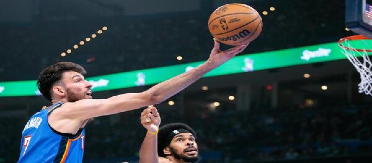 Harden's 20 points weren't enough to save the Thunder from a 121-113 victory over the Cavaliers.