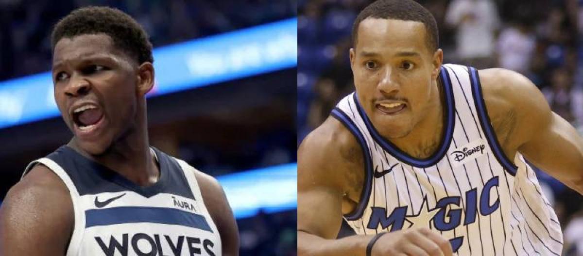 NBA对爱德华兹与贝恩各开出2.5万美元罚单